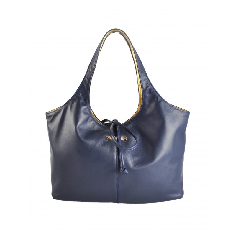 Borsa reversibile in pelle 32x19x12 cm modello IMPERIO Zerimar - 7