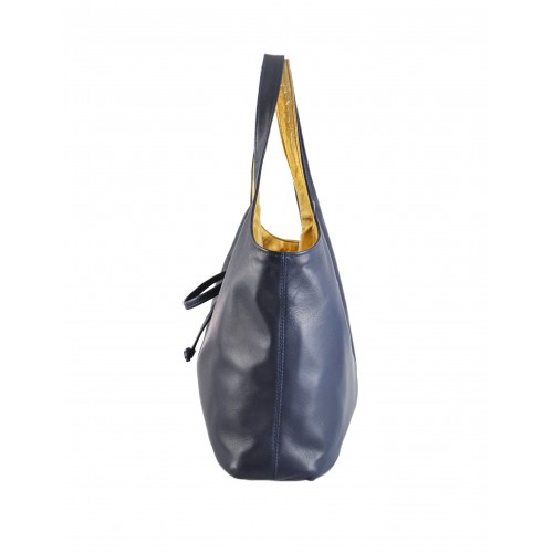 Borsa reversibile in pelle 32x19x12 cm modello IMPERIO Zerimar - 10