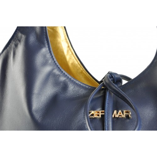 Borsa reversibile in pelle 32x19x12 cm modello IMPERIO Zerimar - 12