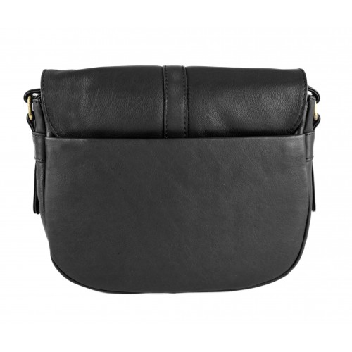 Borsa con patta in pelle 21x25x7 cm CLOSET Zerimar - 18