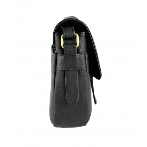 Borsa con patta in pelle 21x25x7 cm CLOSET Zerimar - 19
