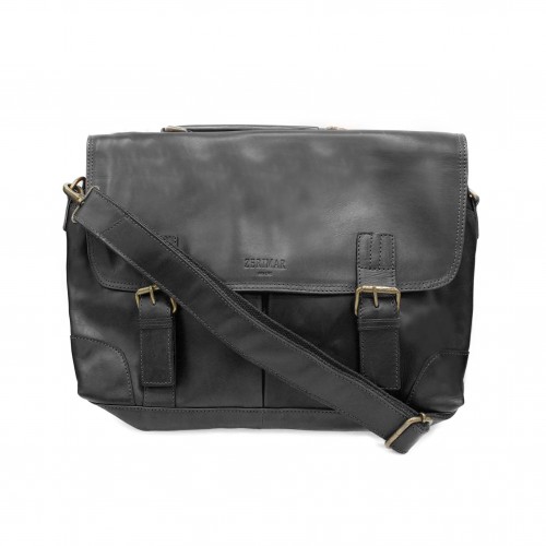 Porte-documents multi-espaces en cuir 29x43x9 cm ROBE