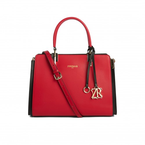 Borsa in pelle a doppio...