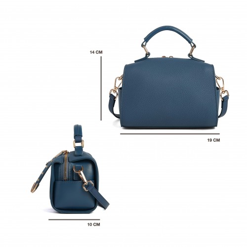 Borsa in pelle a doppio...