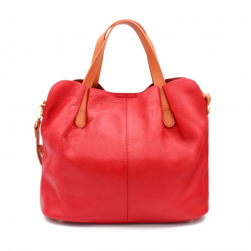 Borsa in pelle a doppio...