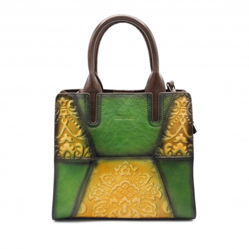 Borsa in pelle a doppio...