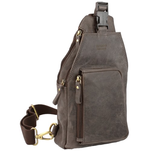 Borsa a tracolla in pelle...