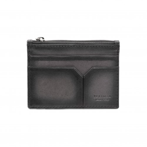 Porta carte in pelle con...