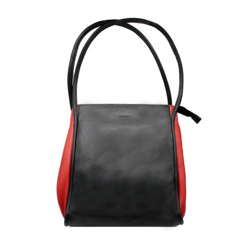 Borsa in pelle doppia...