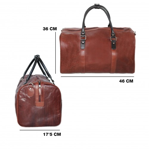 Borsa da viaggio in pelle...