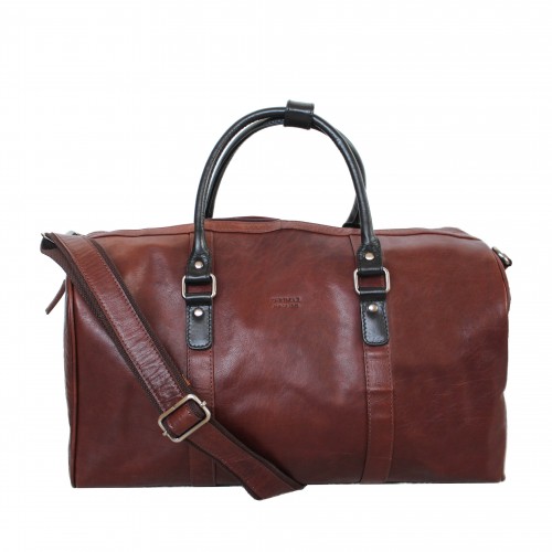 Borsa da viaggio in pelle...