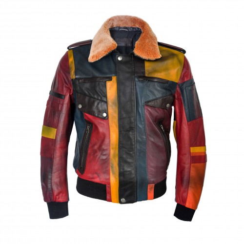 Giacca patchwork...