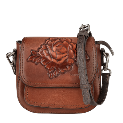Borsa in pelle incisa...