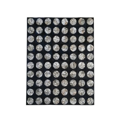 Tappeto patchwork pelle...