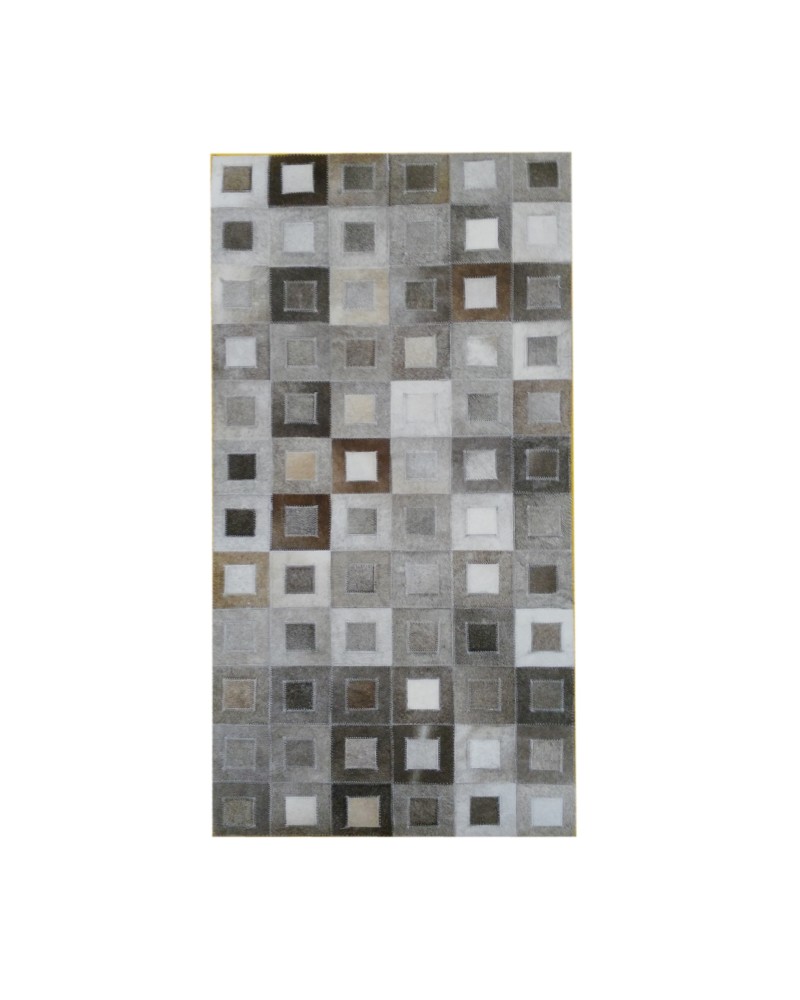 Tappeto patchwork in vacchetta 59x117 cm Zerimar - 1