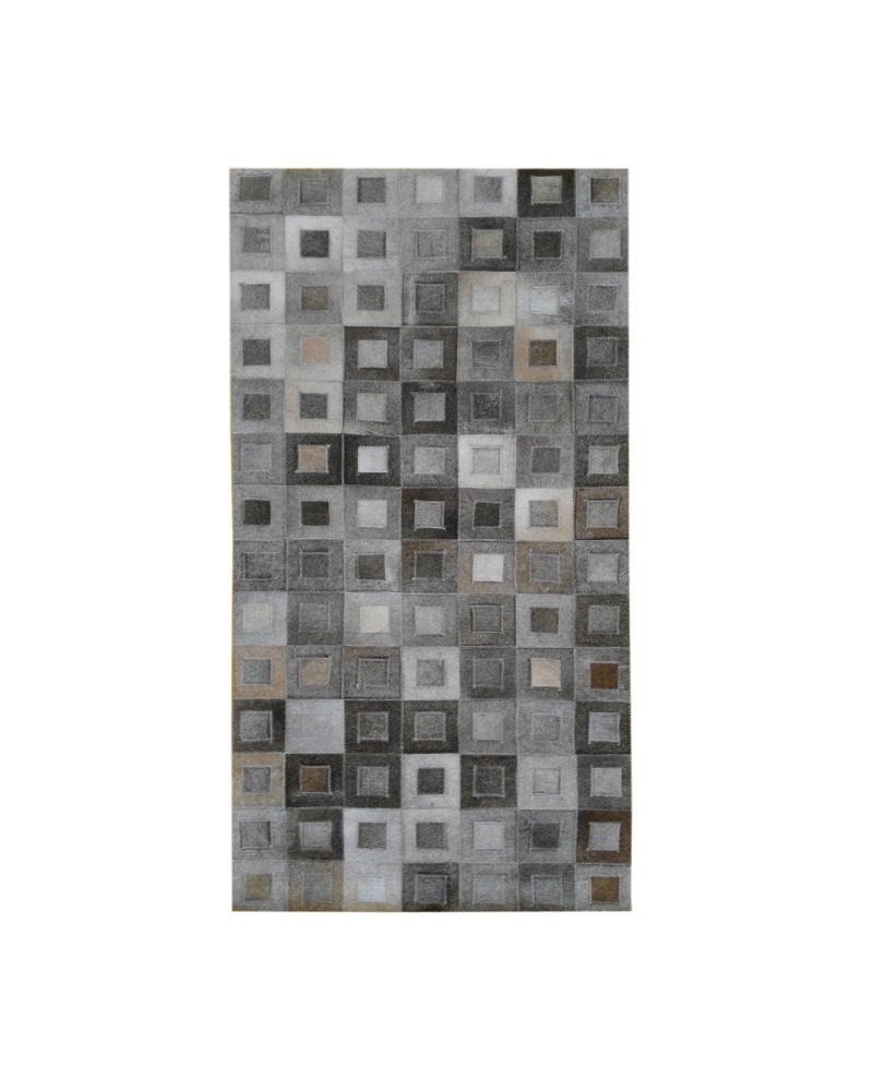 Tappeto patchwork in vacchetta 70x140 cm BLAGRE Zerimar - 1