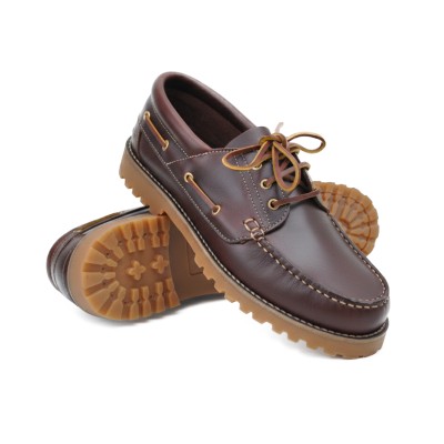 Scarpe da barca in pelle...