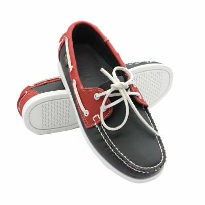Scarpe da barca in pelle...
