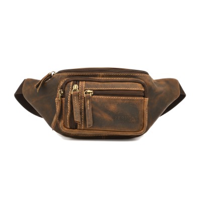 Marsupio in pelle con...