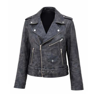 Giacca in pelle heavy...