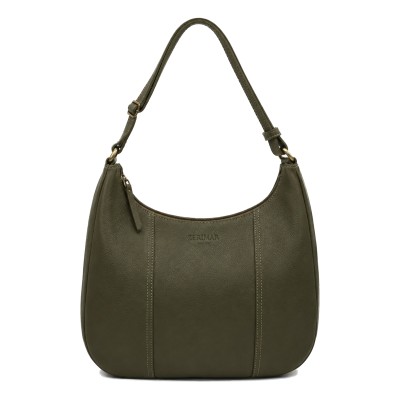 Borsa in pelle con cerniera...