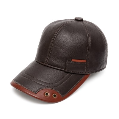 Cappellino in Pelle con...