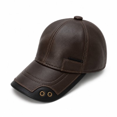Cappellino in Pelle con...