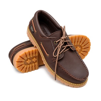 Scarpe da barca in pelle...