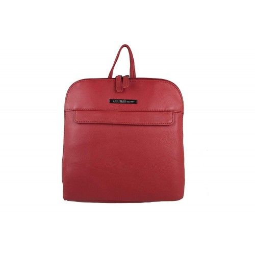 Sac à dos en cuir naturel pour femme style casual 25x24x6 cm Zerimar - 1