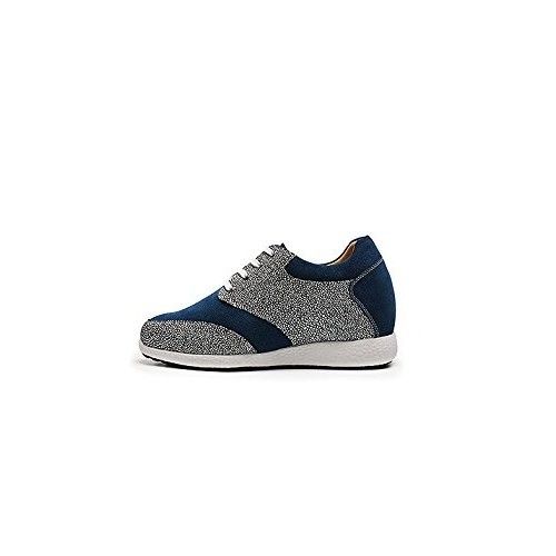 Scarpe sportive da donna bicolore con rialzi di 7 cm Zerimar - 4
