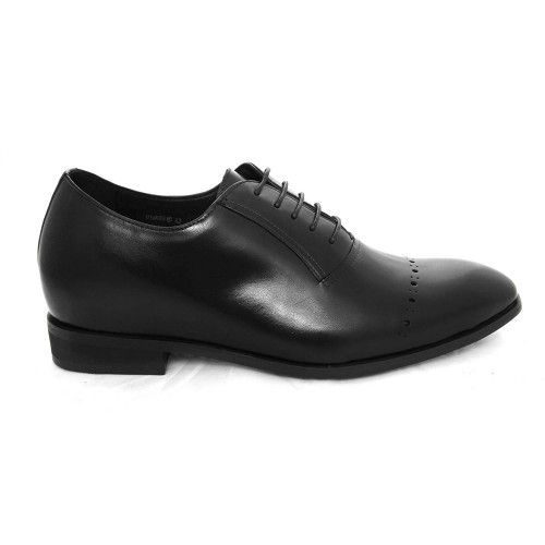 Scarpe in pelle con riser interne per uomo 7 cm Zerimar - 5