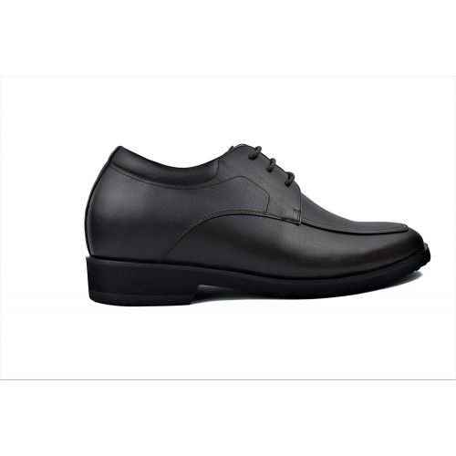 Scarpe eleganti in pelle per uomo con rialzi interni di 6,5 cm Zerimar - 3