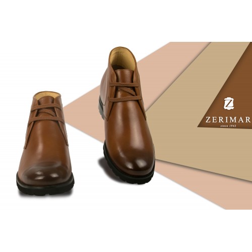 Stivali da uomo in pelle alta 7,5 cm Zerimar - 3