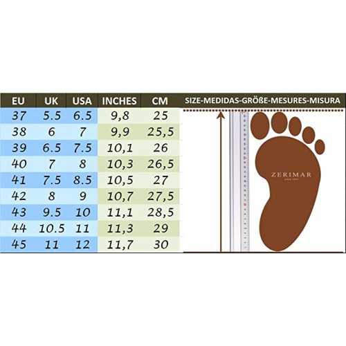 Scarpe in pelle da uomo altezza di 8 cm Zerimar - 5