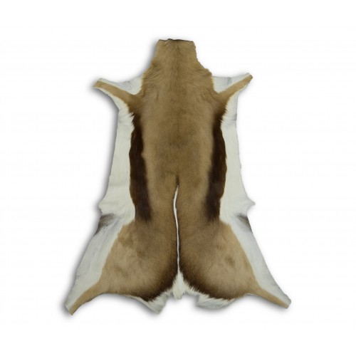 Tappeto gazzella Springbok in pelle naturale 100x70 cm Zerimar - 1